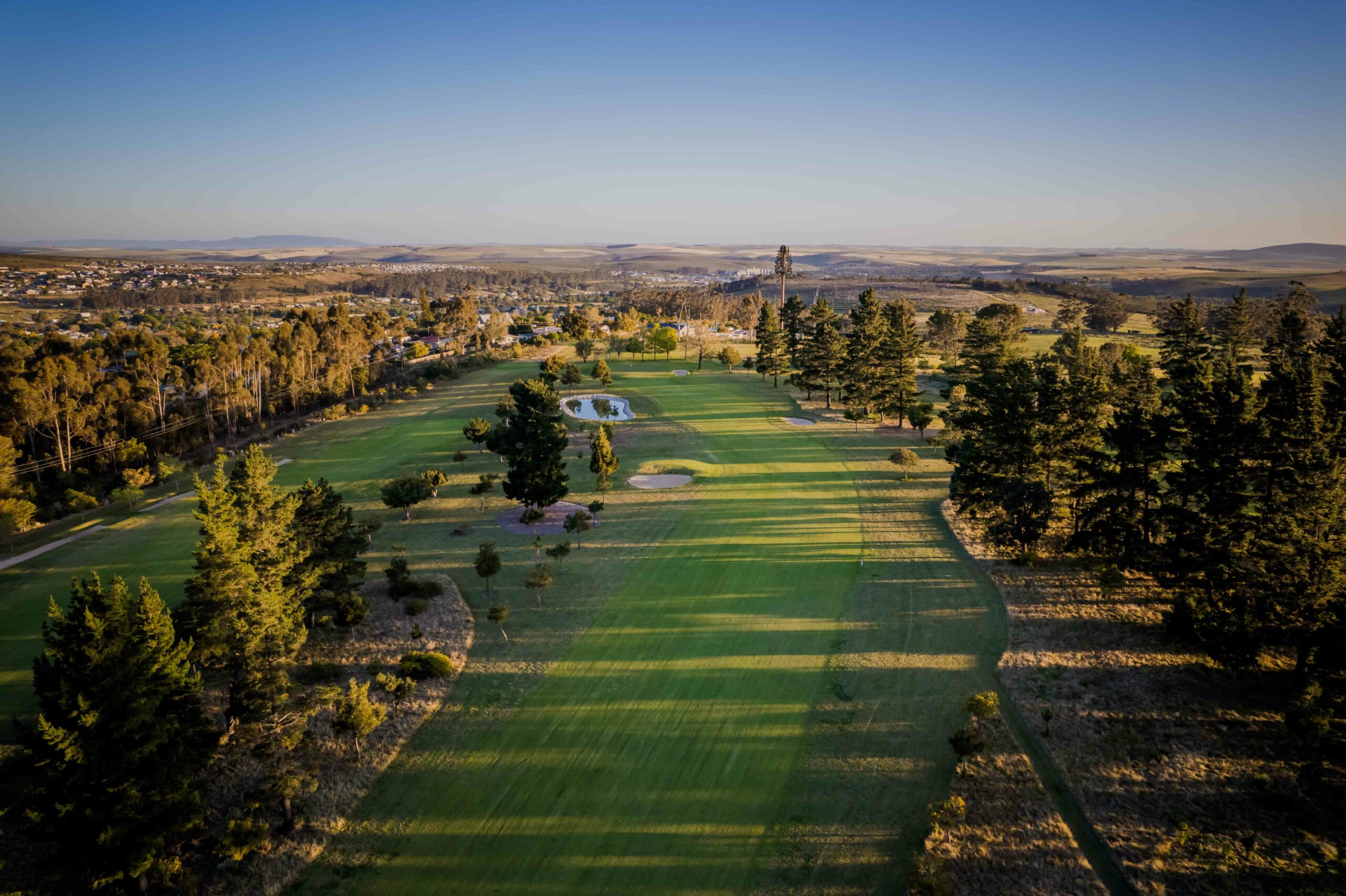 Aerial view of Swellendam Golf Course